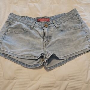 Levi's Sky Blue Jean Shorts for Women